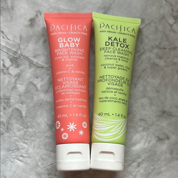 Pacifica Glow Baby and Kale Detox Face Wash Duo - Picture 1 of 1